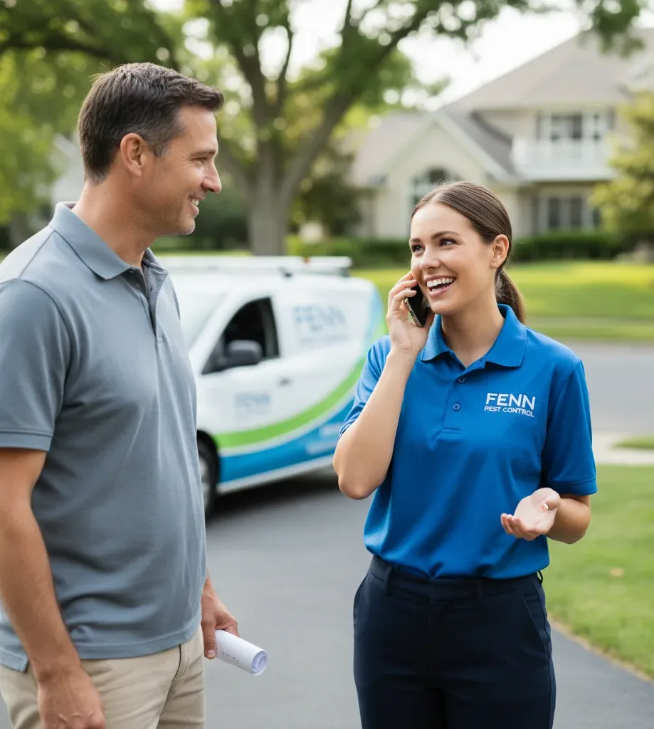 Fenn Pest Control customer support in Emporium